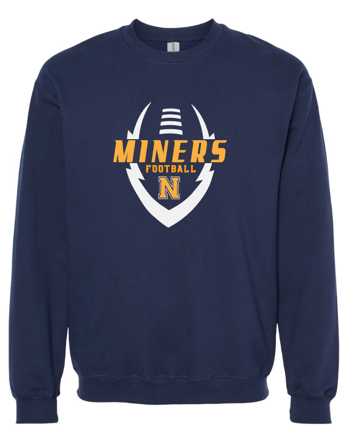 Miners Football Crewneck Sweatshirt