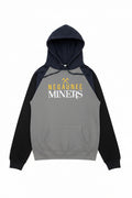 Negaunee Miners Raglan Hooded Pullover