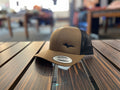 Embroidered UP Six-Panel Retro Trucker Cap