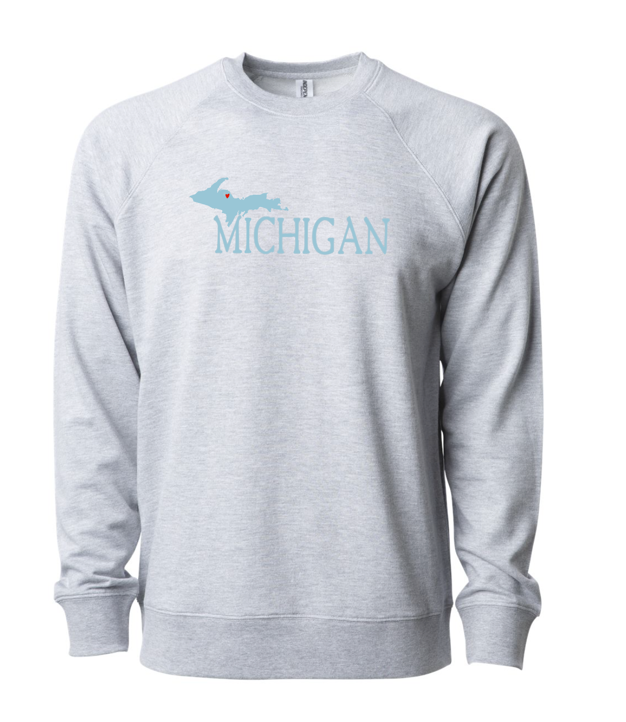 Upper Michigan Lightweight Terry Crewneck Sweatshirt