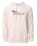 Upper Michigan Lightweight Hooded Sweatshirt