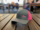 Embroidered UP Trucker Snapback Cap