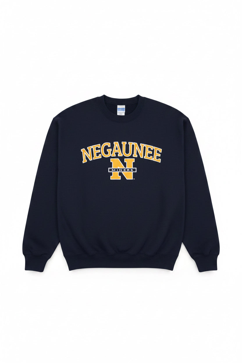 Negaunee Miner "N" Crewneck